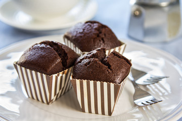 Homemade Chocolate cupcakes