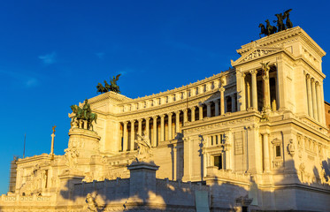 Fototapeta premium Monumento Nazionale a Vittorio Emanuele II in Rome
