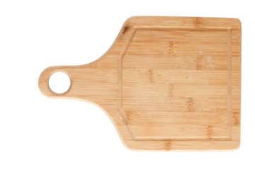 Wooden Cutting board isolated on white background