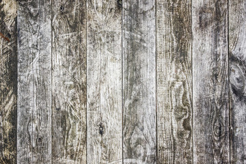 Fototapeta premium Grunge wooden desks background.