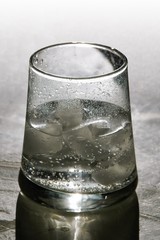 sparkling water in the sunshine 