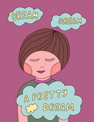 Pretty dream girl