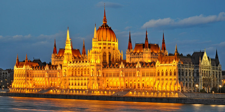 Parlament in Budapest, Ungarn 