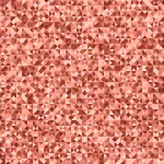 Red color triangle mosaic background design