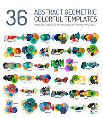 Collection of abstract backgrounds