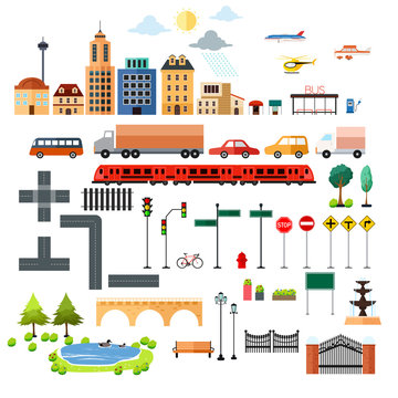 City Design Elements Icons