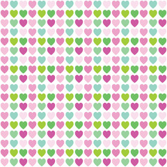 Heart seamless pattern