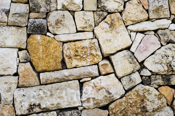 Stones wall texture.