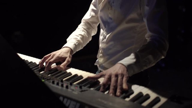 Musicians Played on a Synthesizer