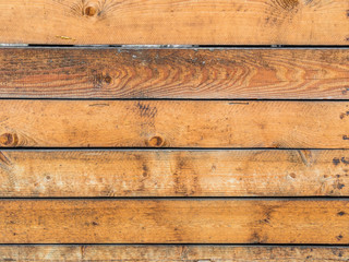 Bretterwand aus Holz. Hintergrund für  Plakate und Ankündigung