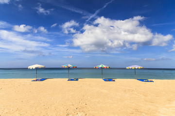 Obraz premium Summer vacation concept background