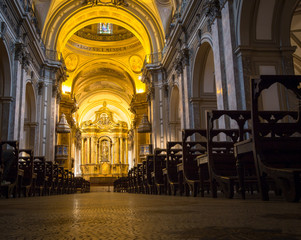 interior of a church
