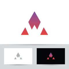 Triangle W Logo