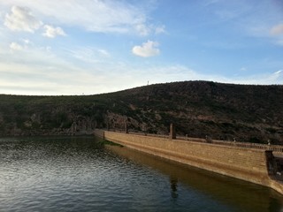 Presa San Jose en San Luis Potosi, Mexico
