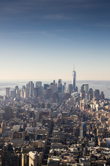 Obraz premium Manhattan Skyline NY