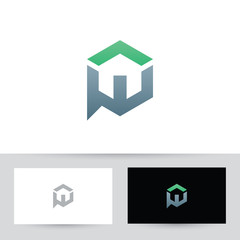 Hexagon Home Chat Logo