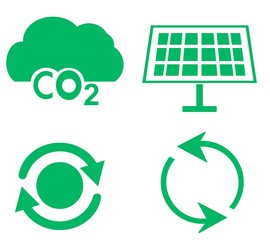 Ecologie en 4 icônes