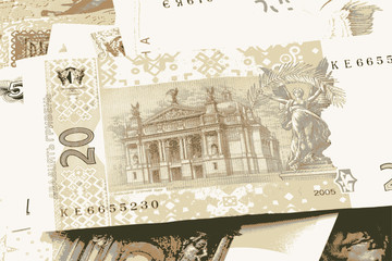 european money vector illustration