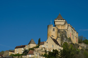 Fototapeta na wymiar Château de Castelnaud-la-Chapelle dans le Périgord Noir