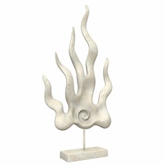 Flame Figurine. 3d illustration