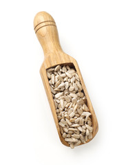 Sun flower seeds scoop