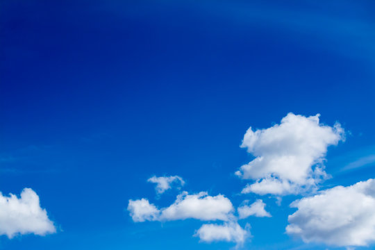 blue sky with clouds background
