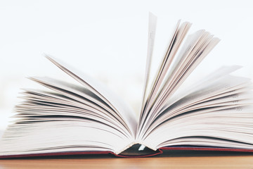 Open book desktop