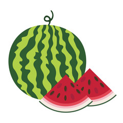 Fresh ripe watermelon