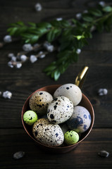 Obraz premium Easter decoration with egg 