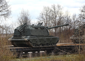 Self-propelled gun