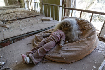 Abandoned kindergarten in Chernobyl