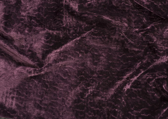 Purple Velvet Fabric Swatch