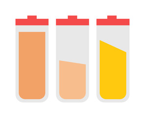 Jar with cooking spices and ingredients, pepper, garlic, paprika, curry vector illustration.