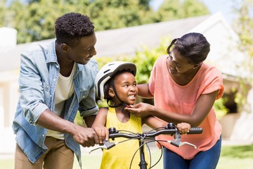 Obraz premium Happy family enjoying together