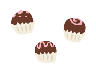 Cake holliday vector isolated