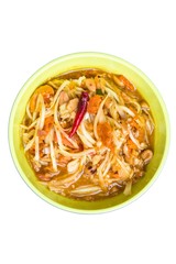 Traditional North Eastern Thai food