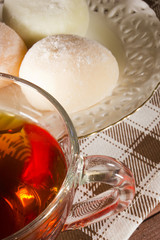 Traditional Japanese mochi