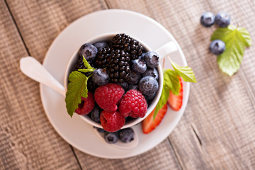 Vegetarian burger with egg and avocado