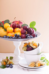 Summer fruits on the table