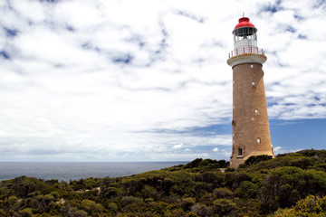 Fototapeta na wymiar Leuchtturm am Cape du Couedic