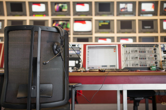 Professional tv studio
