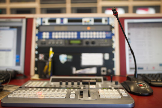 Professional tv studio