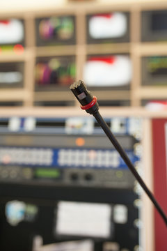 Professional tv studio