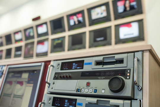 Professional tv studio