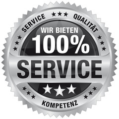 Wir bieten 100% Service - Service, Qualität, Kompetenz