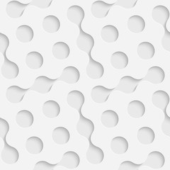 Seamless Curved Shape Pattern