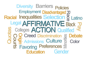 Affirmative Action Word Cloud