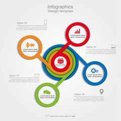 Infographic design template. Vector illustration.