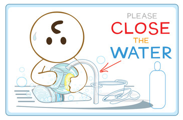 Dishwasher and save wold