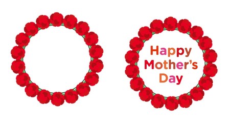 花　リース　母の日